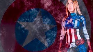 Capitan America Body Paint