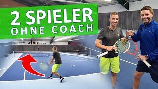 15 Tennisübungen für 2 Spieler ohne Trainer  Effektiv alleine trainieren mit DIESEN Übungen