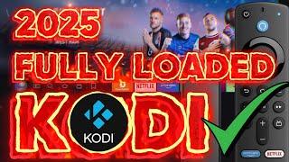 FULLY LOADED KODI 21 on any FireStick 2025 | Best KODI Build Amazon Fire TV Stick 2025