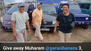 Give away Muharam @garasibanana 3, bismillah telp om tutun 081290019778, denny 081293896889