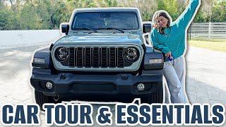 Decorating my brand new JEEP| essentials & car tour