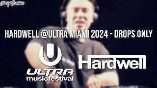 Hardwell @Ultra Miami 2024 - Drops Only (PLAYED A LOT OF NEW MUSIC)