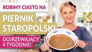 Sprawdzony przepis na CIASTO NA PIERNIK STAROPOLSKI dojrzewający. Zawsze wychodzi! | GREEN CANOE