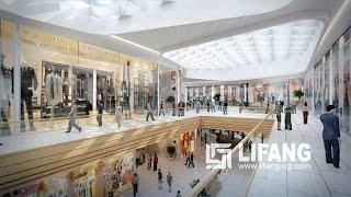 Okern Architectural 3D Walk-throught Animation for  Shopping Center/Commercial Center