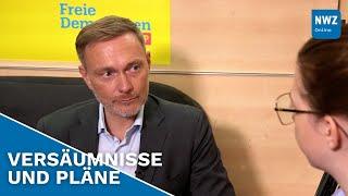 Im Tourbus mit FDP-Chef Christian Lindner