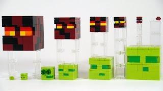 How To Build LEGO Minecraft Slime & Magma Cube