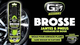 Comment nettoyer vos jantes de voiture avec la Brosse Jantes et Pneus, Passage de Roues GS27® ?