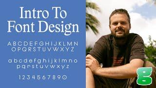 Intro To Font Design (Geometric Sans Serif) – Part 1 Straight Glyphs