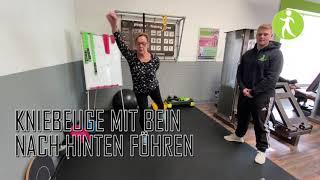 Kraftausdauertraining mit Edith und Felix - Trainingsübungen für Zuhause - Deluxe Fitness