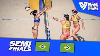 Andressa/Vitoria vs. Agatha/Rebecca - Semi Finals Highlights Espinho 2023 #BeachProTour