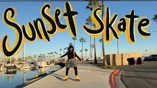 My Favorite Spot in Long Beach: Roller Skate Vlog 