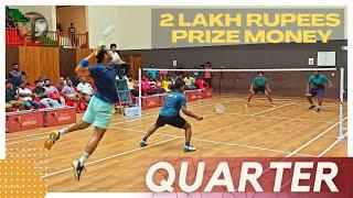 EDWIN JOY/SHIVASHANKAR VS PURUSHOTTAM/DHILEEPAN:ANITAPARTHIBAN NATIONAL TOURNAMENT THANJAVUR