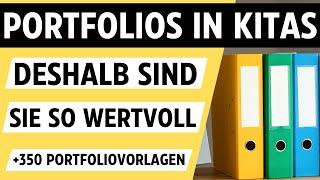 PORTFOLIO im Kindergarten - Warum PORTFOLIOARBEIT IN DER KITA so wertvoll ist (+Portfoliovorlagen)