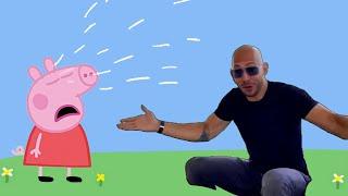 Peppa Pig parody - Andrew Tate's favorite quote