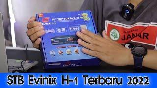 REVIEW SET TOP BOX STB EVINIX H-1 RESMI SNI BERGARANSI | BISA YOUTUBE!