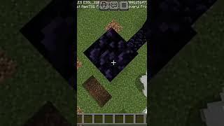 how to make inter portal in Minecraft pocket edition/#tutorial#gaming#viral#video#minecraft#shorts