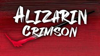 Inside The Artist's Studio || Color Spotlight: Alizarin Crimson