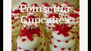 Poinsettia Soapy Cupcakes