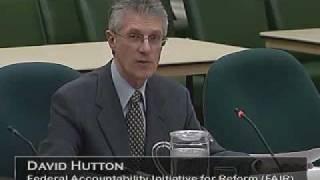 David Hutton's testimony to Listeriosis inquiry