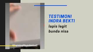 Video Indra Bekti unboxing lapis legit bunda nisa