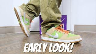 EARLY LOOK Nike SB Dunk Low Escargot On Feet Review