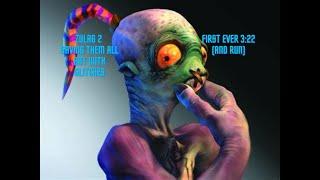 Oddworld: Abe's oddysee: Zulag 2 100% in 3:22:277 (current world record).