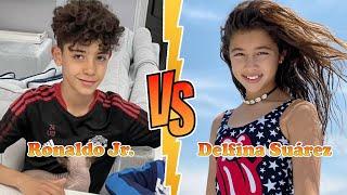 Cristiano Ronaldo Jr. VS Delfina Suárez (Luis Suárez's Daughter) Transformation  From Baby To 2024