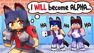 Becoming the ALPHA at WOLF SCHOOL in Minecraft!