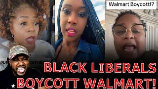 Black Liberals MELT DOWN DECLARING BOYCOTT Against 'RACIST' Walmart For Abandoning Wokeness And DEI!