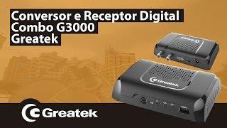 Como sintonizar canais digitais em segundos! G3000 Greatek