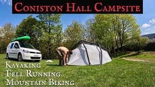 ADVENTURE CAMPING - Kayaking - Mountain Biking - Fell Running - Coniston Hall Lake District UK