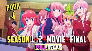 POOR ANTI-SOCIAL GUY make 5 RICH GIRLS FALL in LOVE with HIM The Quintessential Anime Recap