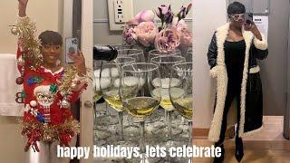 VLOG | I WON THE UGLY CHRISTMAS SWEATER CONTEST,  CELEBRATING BIRTHDAYS & MORE