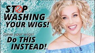 STOP WASHING your WIGS! | SAVE your WIGS! | DO THIS INSTEAD! | How to REMOVE ODORS/OILS/DUST/MAKEUP!