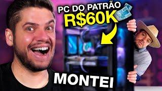 MONTEI o MELHOR PC GAMER POSSÍVEL PRO PATRÃO com RTX 4090 AORUS MASTER e i9 14900K