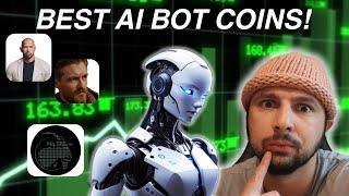 3 Best AI BOT/Meme Coins! And Best Upcoming AI BOT Coins! Price Predictions