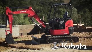 Tight Tail Swing Compact Excavator | Kubota U35-4