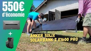 550€ de moins sur ma facture d'électricité avec l'Anker SOLIX Solarbank 2 E1600 Pro - Ep134