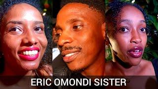 ERIC OMONDI,LYNE AND SISTER ARRIVE AT FRED OMONDI CANDLE LIGHTING