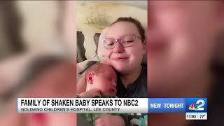 Family speaks out against child abuse after father gives infant shaken baby syndrome