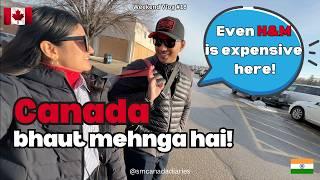 Canada mai Car pe 1 lakh ke tyres lagwane pade | Indian Couple Shopping Vlog | Weekend Vlog 18