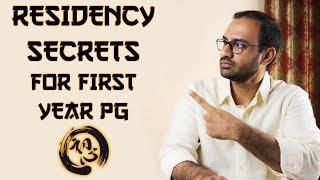 Residency Secrets | Watch this if you are Starting PG