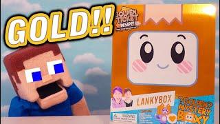 Lankybox GOLD!!!! Golden Ticket Giftbox Unboxing EDITION!!  Series 4!