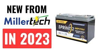 New From MillerTech In 2023 - SPRINTR Batteries, 36V Batteries, & More Power Tool Battery Products!