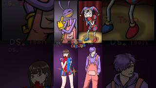 Jax & Pomni Transformation Collection | The Amazing Digital Circus Animation meme