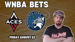 WNBA Free Pick For August 23rd, 2024 - Las Vegas Aces @ Minnesota Lynx |  Earle Sports Bets