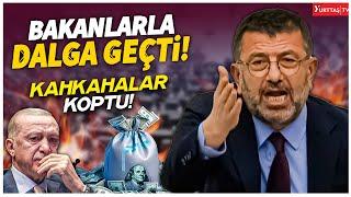 Veli Ağbaba AKP'li bakanlarla öyle dalga geçti ki herkes kahkaha attı!