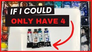 4 Watercolor Paints I Can't Live Without! + My Palette Explained - Matthew White