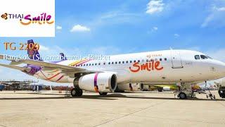 TRIPREPORT | Thai Smile (BUSINESS) | Airbus A320-200 | Bangkok Suvarnabhumi - Phuket