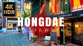 Yeonnam-dong / Hongdae Street, Seoul, Korea | 연남동 / 홍대 | 4K HDR